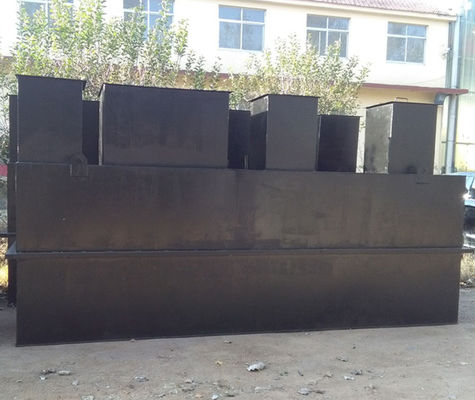 A planta de tratamento de esgotos subterrânea do pacote para a escola remove BOD5 o BACALHAU NH3N