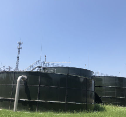 Projeto da fábrica de tratamento de efluência da planta de tratamento de águas residuais da água de esgoto da reutilização da água